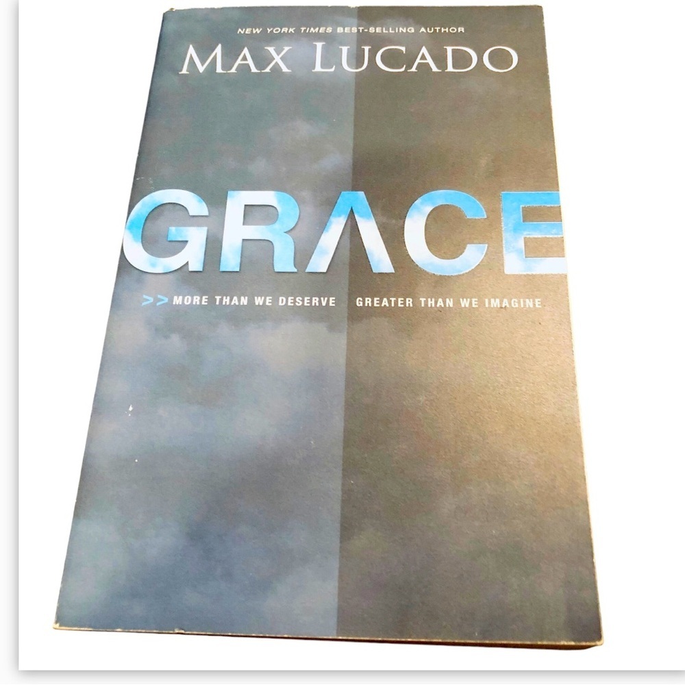 👀4/$25 Grace: More Than We Deserve, Greater Than We Imagine by Max Lucado